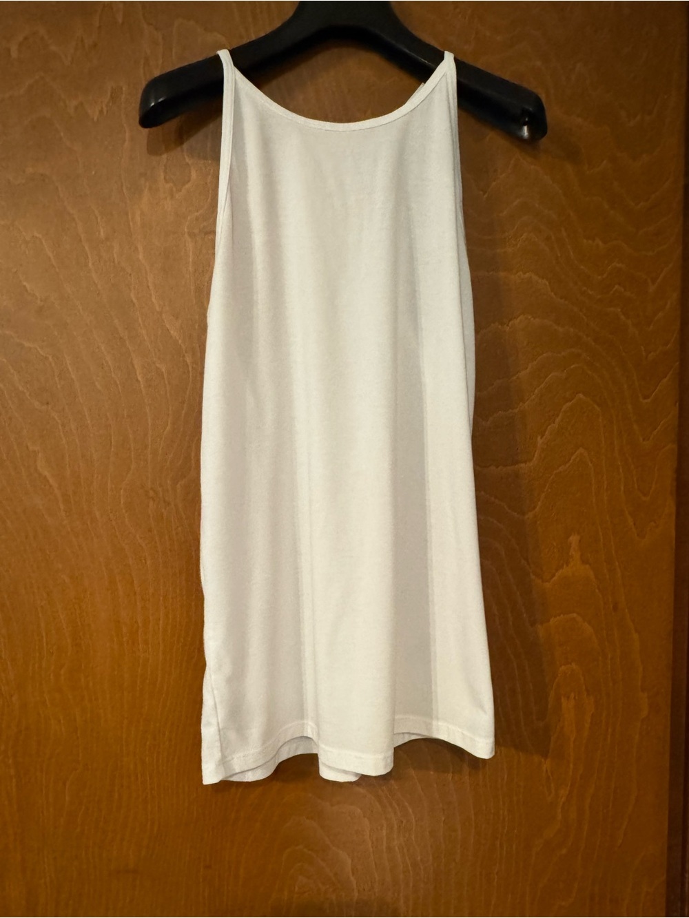 Athleta White Racerback Tank Top